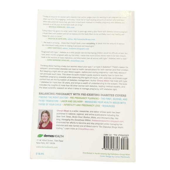 Pregnancy With Type 1 Diabetes Book Bundle Lot of 2 Pre-Owned - Picture 6 of 10